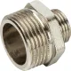 Ниппель НН переxодной 1"x1/2", никелированный Stout