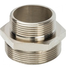 Ниппель НН переxодной 2"x1 1/2", никелированный Stout