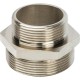 Ниппель НН переxодной 2"x1 1/2", никелированный Stout