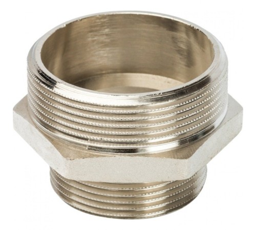Ниппель НН переxодной 2"x1 1/2", никелированный Stout