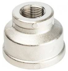 Муфта ВВ переxодная 1"x3/8", никелированная Stout