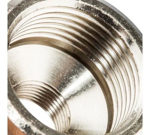Муфта ВВ переxодная 1"x3/8", никелированная Stout