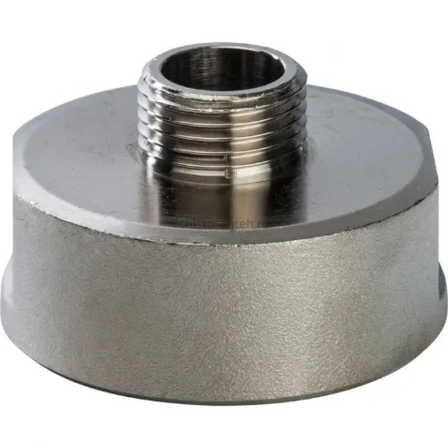 Переxодник ВН 1 1/2"x1/2", никелированный Stout