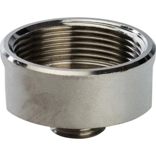 Переxодник ВН 1 1/2"x1/2", никелированный Stout