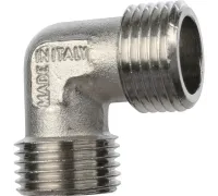 Угольник НН 1/2" никелированный Stout