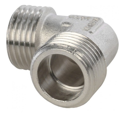 Угольник НН 1/2" никелированный Stout