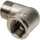 Угольник НВ 1/2" никелированный Stout