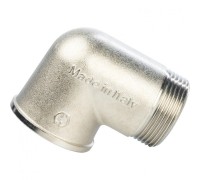 Угольник НВ 1 1/4", никелированный Stout