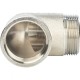 Угольник НВ 1 1/4", никелированный Stout