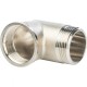 Угольник НВ 1 1/4", никелированный Stout