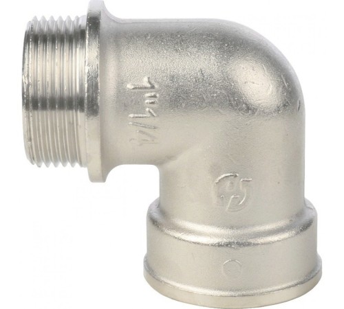 Угольник с упором НВ 1 1/4", никелированный Stout