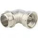 Угольник с упором НВ 1 1/4", никелированный Stout