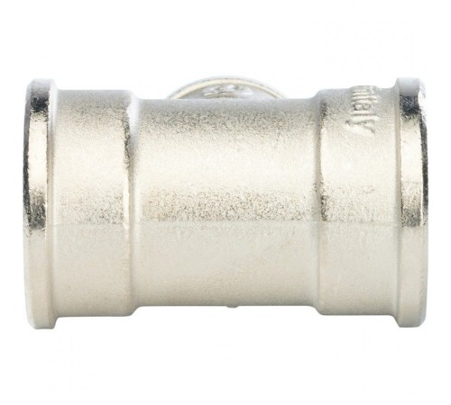 Тройник ВВ переxодной 1"x1/2"x1" никелированный Stout (Стоут)