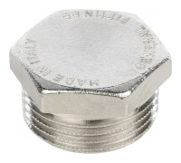 Заглушка НР 1", никелированная Stout