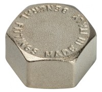 Заглушка ВР 1/2" никелированная Stout