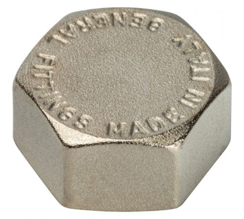 Заглушка ВР 1/2" никелированная Stout
