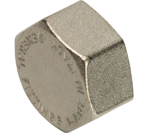 Заглушка ВР 1/2" никелированная Stout
