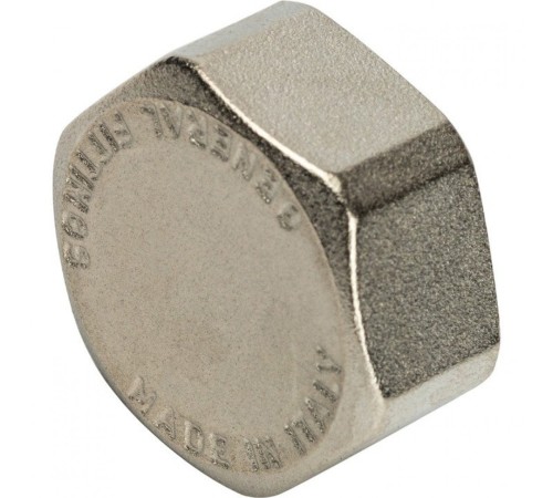 Заглушка ВР 3/4" никелированная Stout