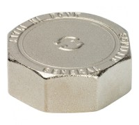 Заглушка ВР 1 1/2", никелированная Stout