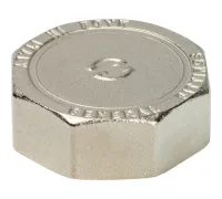 Заглушка ВР 1 1/2", никелированная Stout