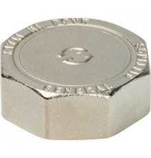 Заглушка ВР 1 1/2", никелированная Stout