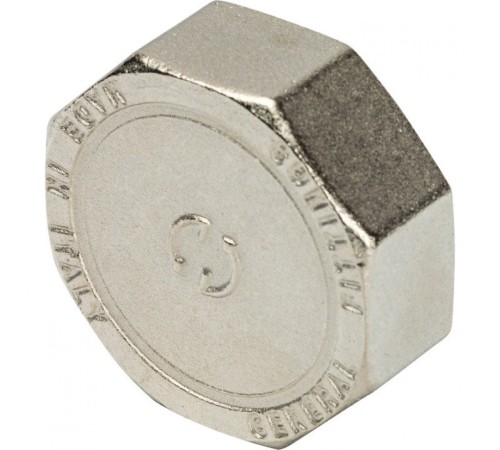 Заглушка ВР 1 1/2", никелированная Stout