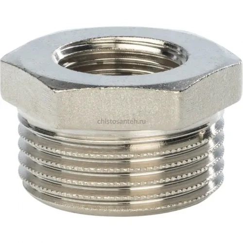 Футорка 2"x3/4", никелированная Stout