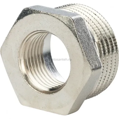 Футорка 2"x3/4", никелированная Stout