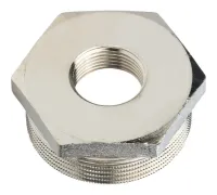 Футорка 1 1/2"x3/4" никелированная Stout