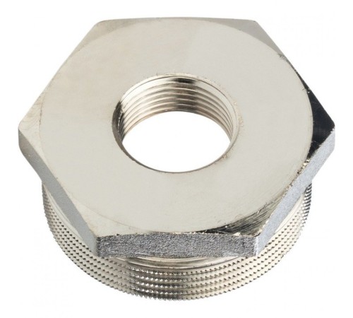 Футорка 1 1/2"x3/4" никелированная Stout