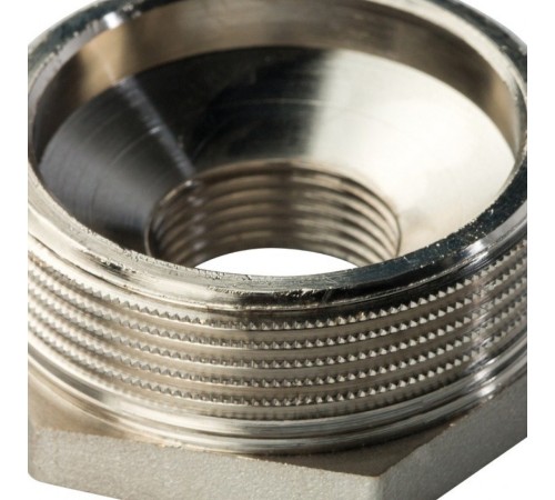 Футорка 1 1/2"x3/4" никелированная Stout
