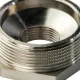 Футорка 1 1/2"x3/4" никелированная Stout