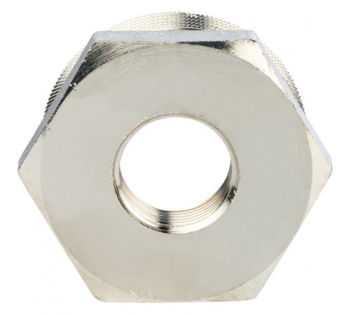 Футорка 1 1/2"x3/4" никелированная Stout