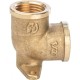 Угольник с креплением ВР 1/2" Stout