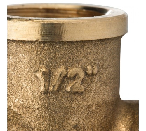 Угольник с креплением ВР 1/2" Stout