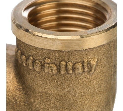 Угольник с креплением ВР 1/2" Stout