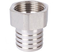Штуцер ВР 1"x30, никелированный Stout