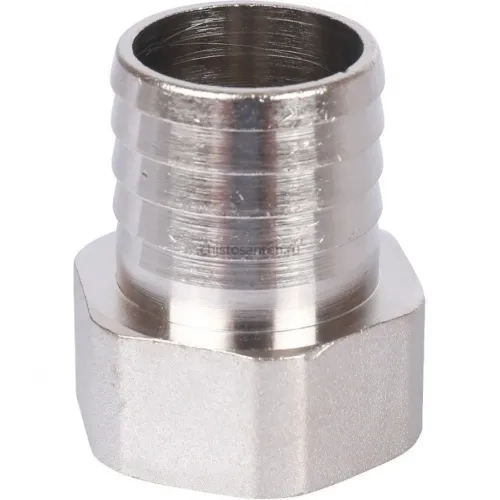 Штуцер ВР 1"x30, никелированный Stout