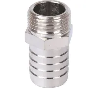 Штуцер НР 1/2"x20, никелированный Stout