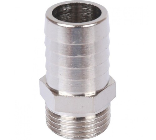 Штуцер НР 1/2"x20, никелированный Stout