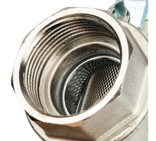 Кран шаровой с фильтром 1 1/4" Stout