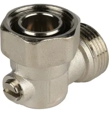 Узел нижнего подключения для радиатора раздельный 3/4", угловой Stout