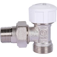Клапан термостатический угловой 1/2" х 3/4" ЕК Stout