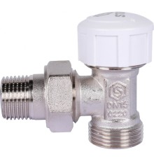 Клапан термостатический угловой 1/2" х 3/4" ЕК Stout