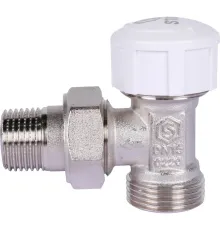 Клапан термостатический угловой 1/2" х 3/4" ЕК Stout