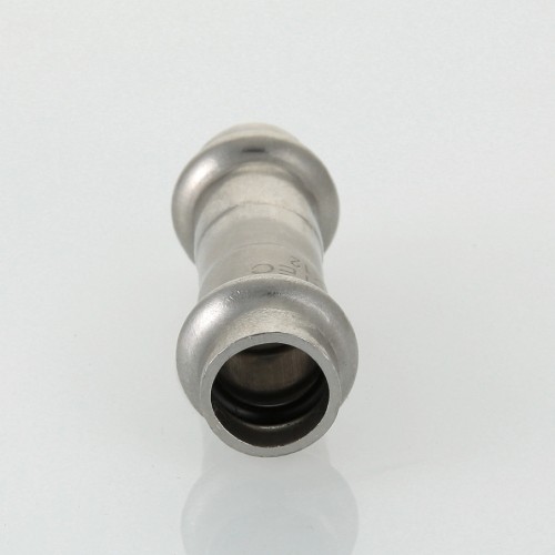 Пресс-муфта 18 мм х 18  из нержавеющей стали VTi.903.I.001818 VALTEC (ВАЛТЕК)