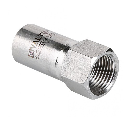 Пресс-вставка с внутренней резьбой 28 мм х 1"  из нержавеющей стали VTi.907.I.002806 VALTEC (ВАЛТЕК)