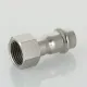 Пресс-муфта с накидной гайкой 15 мм х 1/2"  из нержавеющей стали VTi.908.I.001504 VALTEC (ВАЛТЕК)