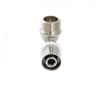 Тройник пресс с наружной резьбой 26х1/2"х26 Valtec