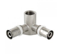 Водорозетка пресс проходная 16х1/2" ВР Valtec